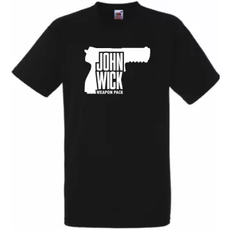 John Wick Weapon Pack férfi rövid ujjú póló