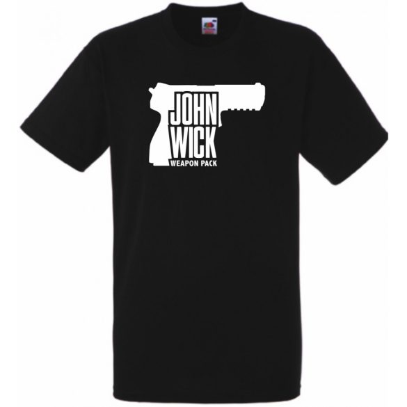 John Wick Weapon Pack férfi rövid ujjú póló
