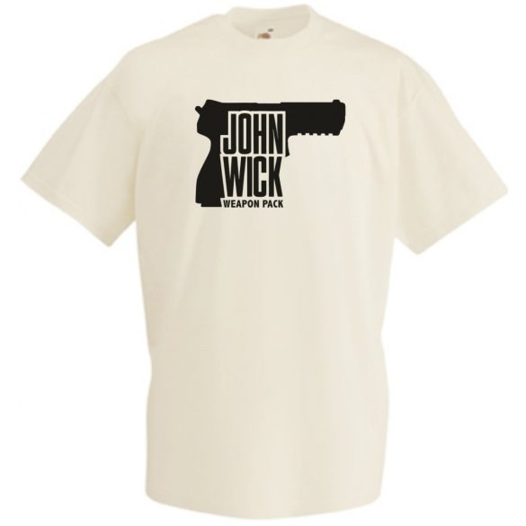 John Wick Weapon Pack férfi rövid ujjú póló