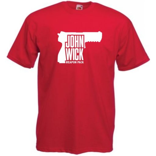 John Wick Weapon Pack férfi rövid ujjú póló