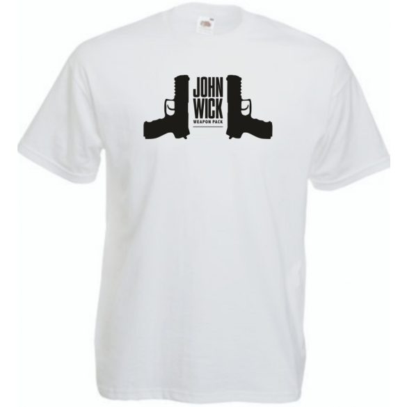 John Wick Weapon Pack férfi rövid ujjú póló