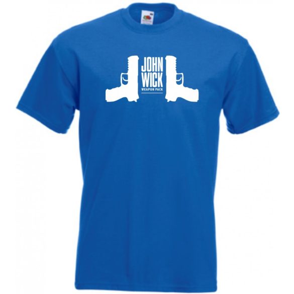 John Wick Weapon Pack férfi rövid ujjú póló