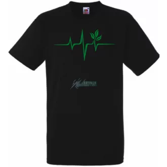 Vegan EKG férfi rövid ujjú póló