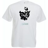 Vegan - Szív pillangók férfi rövid ujjú póló