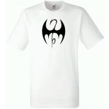 Hősök Iron Fist férfi rövid ujjú póló