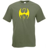 Hősök Iron Fist férfi rövid ujjú póló