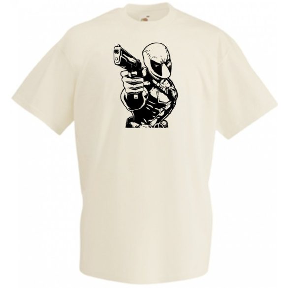 Hősök minima Deadpool férfi rövid ujjú póló