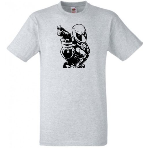 Hősök minima Deadpool férfi rövid ujjú póló