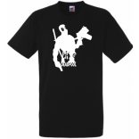 Hősök minima Deadpool férfi rövid ujjú póló