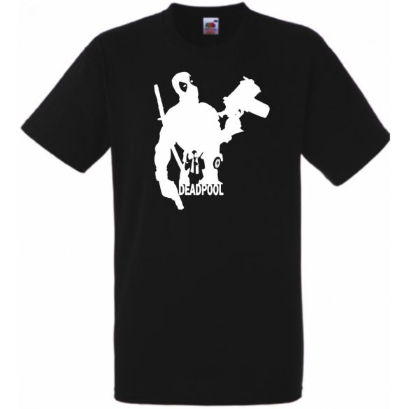 Hősök minima Deadpool férfi rövid ujjú póló