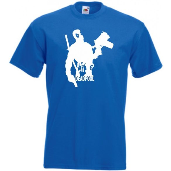 Hősök minima Deadpool férfi rövid ujjú póló