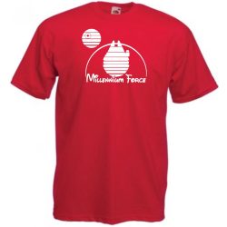 Humor Millenium Force férfi rövid ujjú póló
