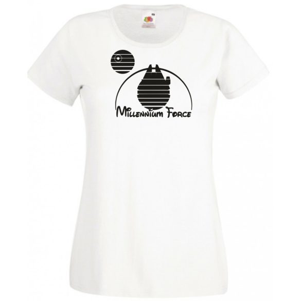 Humor Millenium Force női rövid ujjú póló