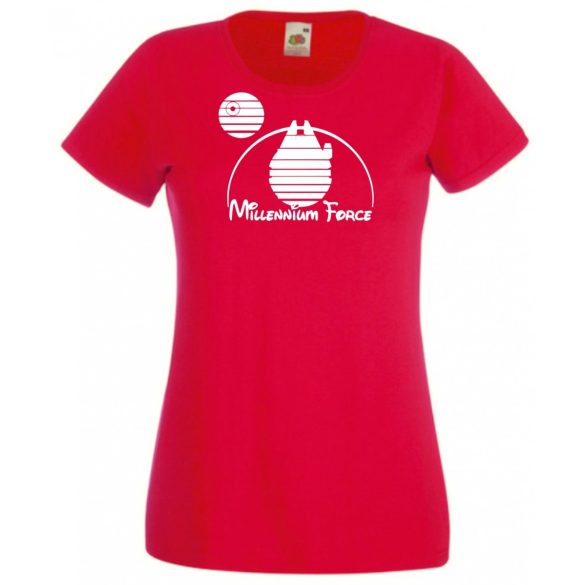 Humor Millenium Force női rövid ujjú póló