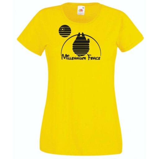 Humor Millenium Force női rövid ujjú póló
