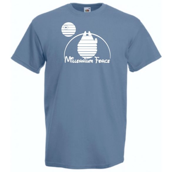 Humor Millenium Force férfi rövid ujjú póló