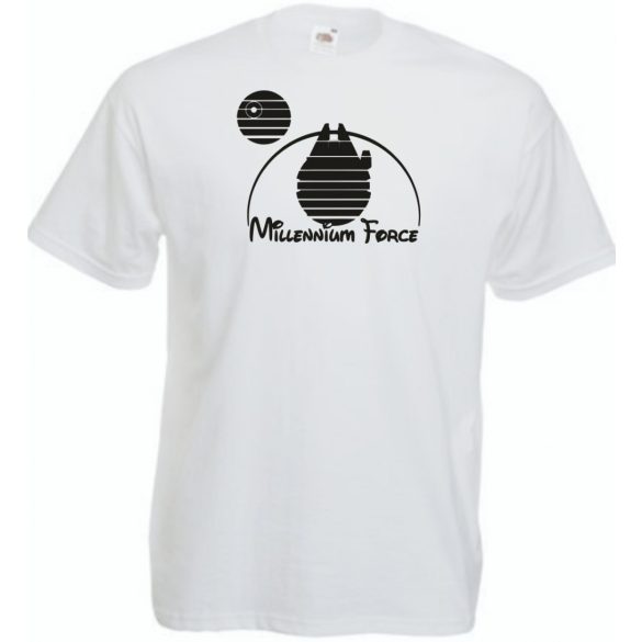 Humor Millenium Force férfi rövid ujjú póló
