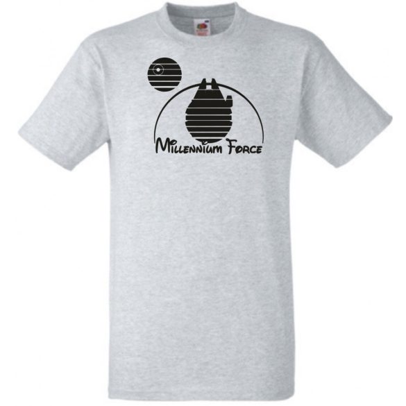 Humor Millenium Force férfi rövid ujjú póló