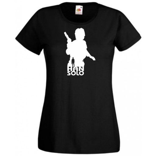 Hősök minima Han Solo női rövid ujjú póló