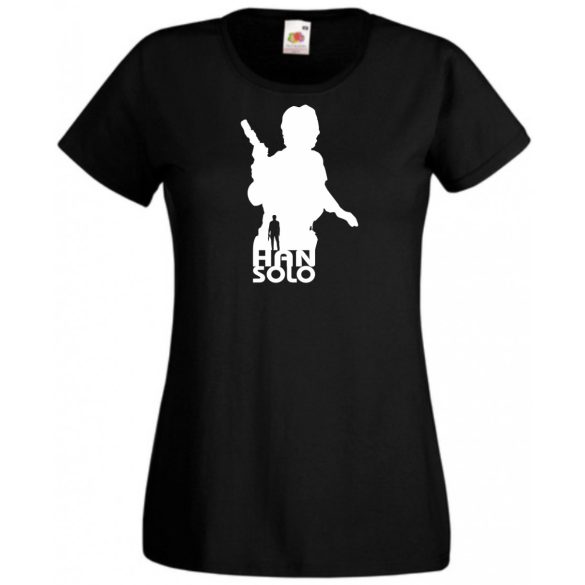 Hősök minima Han Solo női rövid ujjú póló