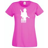 Hősök minima Han Solo női rövid ujjú póló