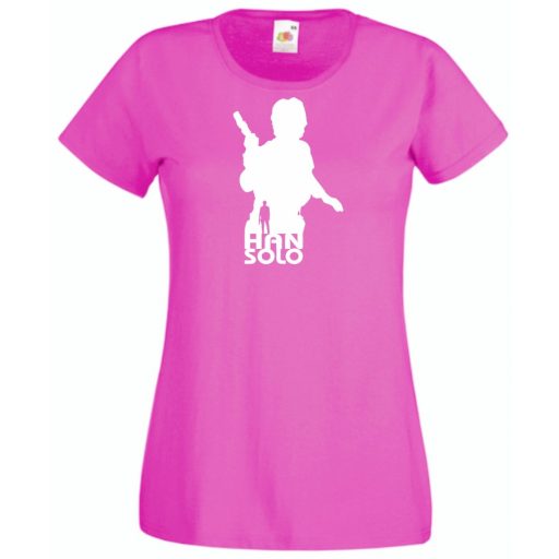Hősök minima Han Solo női rövid ujjú póló