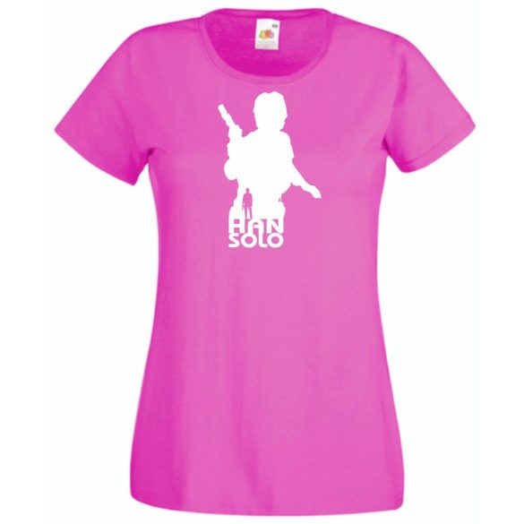 Hősök minima Han Solo női rövid ujjú póló