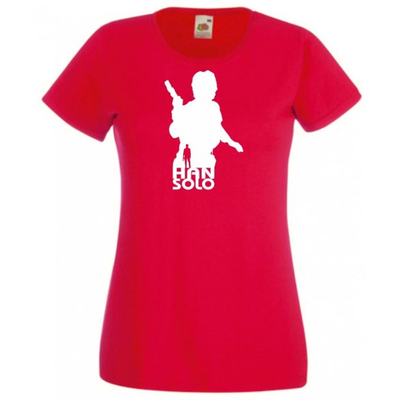 Hősök minima Han Solo női rövid ujjú póló