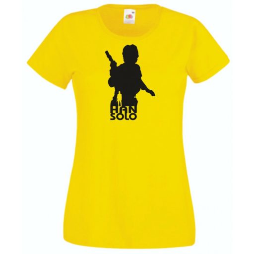 Hősök minima Han Solo női rövid ujjú póló