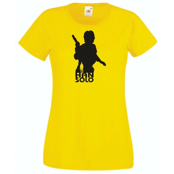Hősök minima Han Solo női rövid ujjú póló