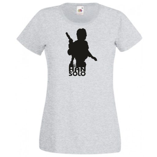 Hősök minima Han Solo női rövid ujjú póló