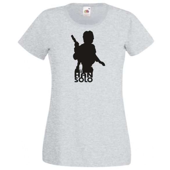 Hősök minima Han Solo női rövid ujjú póló