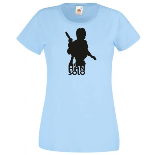 Hősök minima Han Solo női rövid ujjú póló