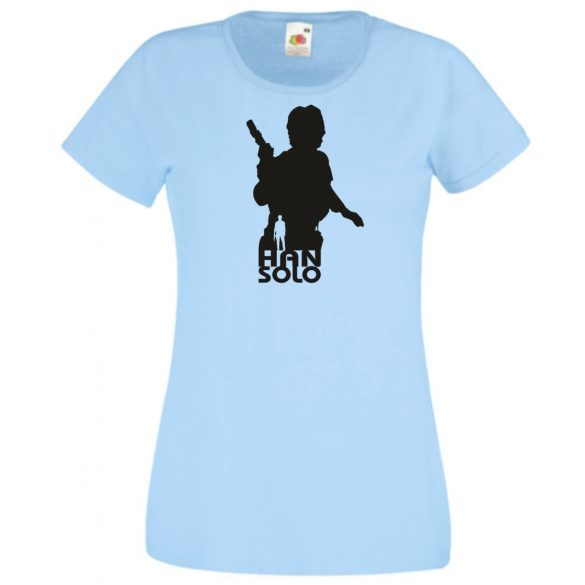 Hősök minima Han Solo női rövid ujjú póló