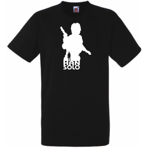 Hősök minima Han Solo férfi rövid ujjú póló