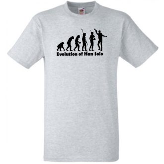 Evolution Han Solo férfi rövid ujjú póló