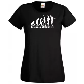 Evolution Han Solo női rövid ujjú póló