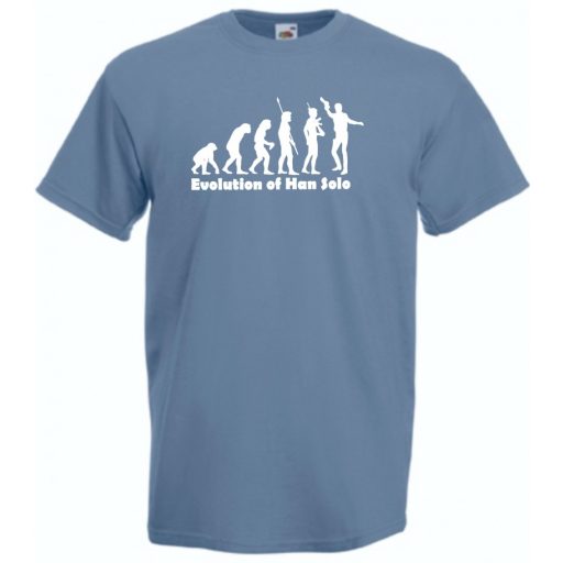 Evolution Han Solo férfi rövid ujjú póló