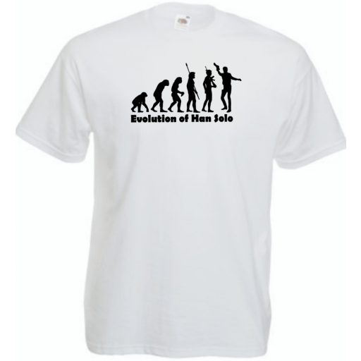 Evolution Han Solo férfi rövid ujjú póló