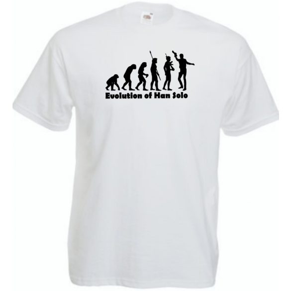 Evolution Han Solo férfi rövid ujjú póló