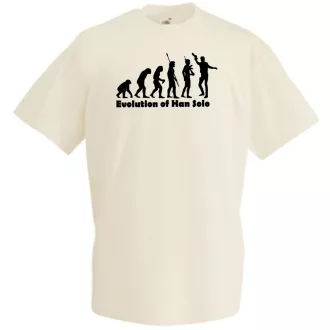 Evolution Han Solo férfi rövid ujjú póló