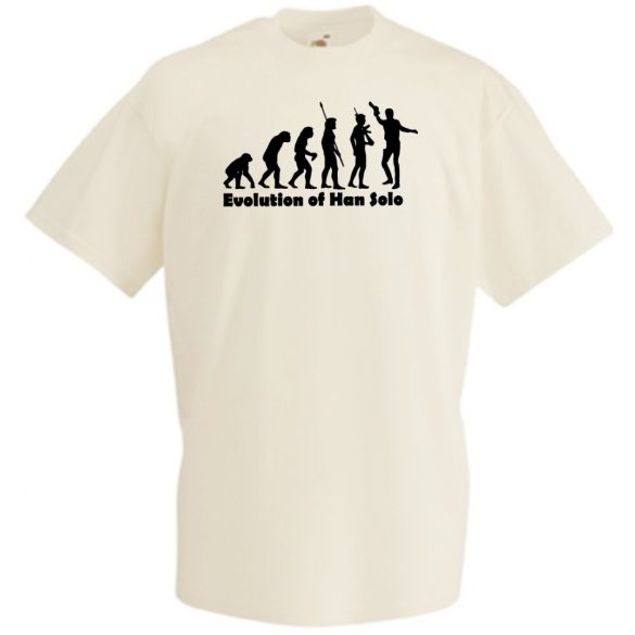 Evolution Han Solo férfi rövid ujjú póló