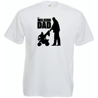 Humor Walking DAD férfi rövid ujjú póló