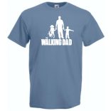 Humor-paródia Walking DAD férfi rövid ujjú póló