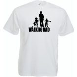 Humor-paródia Walking DAD férfi rövid ujjú póló