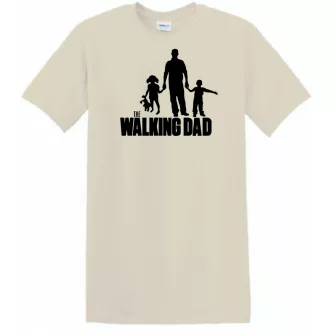 Humor-paródia Walking DAD férfi rövid ujjú póló