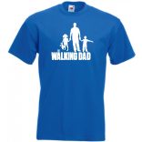 Humor-paródia Walking DAD férfi rövid ujjú póló