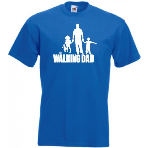 Humor-paródia Walking DAD férfi rövid ujjú póló