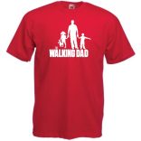 Humor-paródia Walking DAD férfi rövid ujjú póló