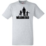 Humor-paródia Walking DAD férfi rövid ujjú póló